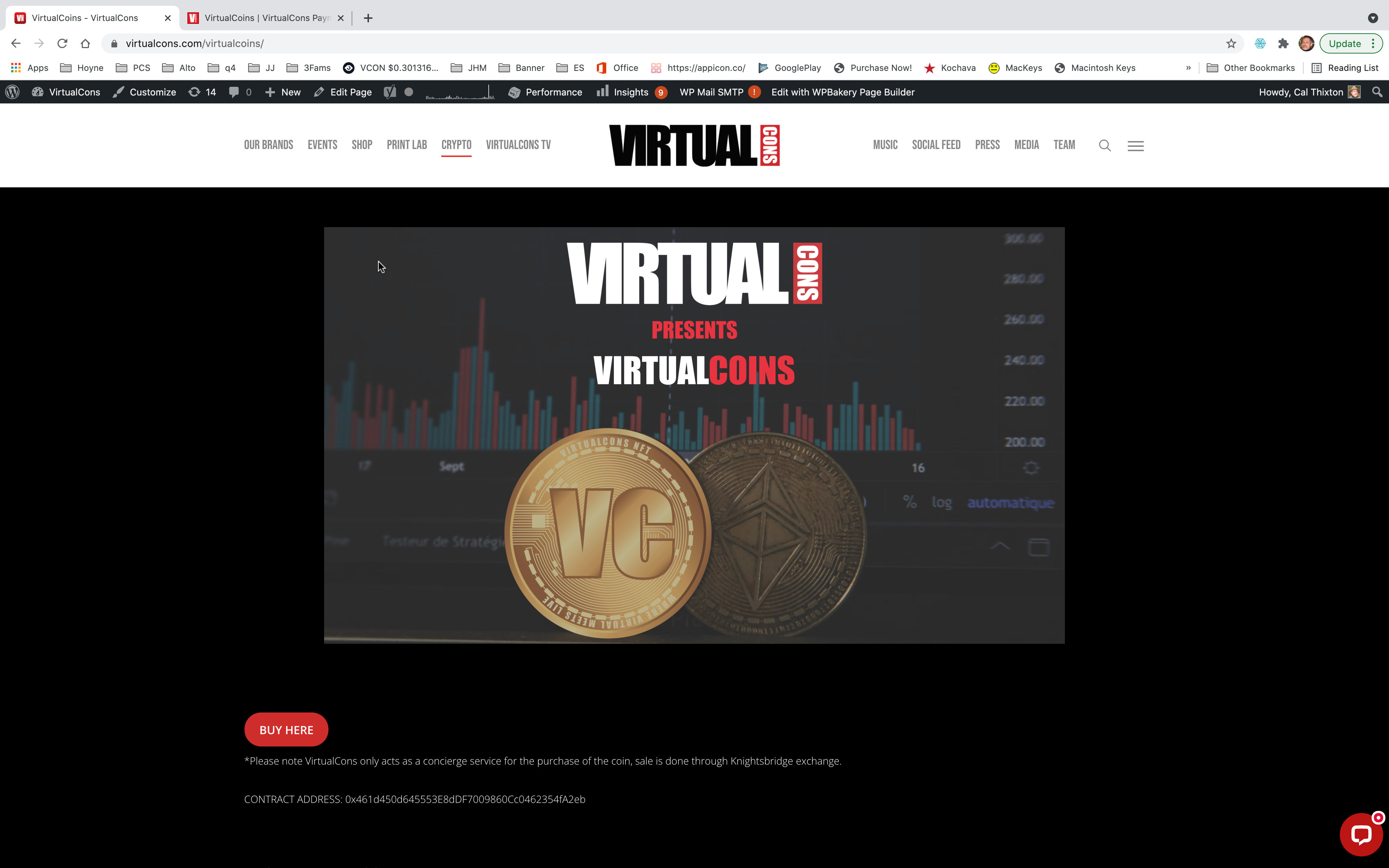VirtialCons VirtualCoin